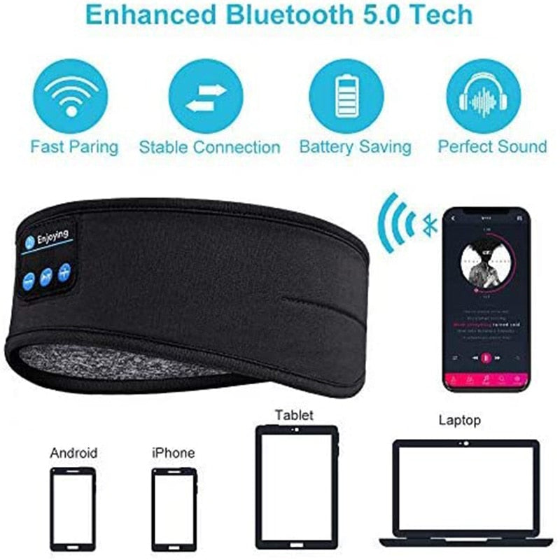 Schlaf-Symphonie /Bequemes Bluetooth-Kopf band