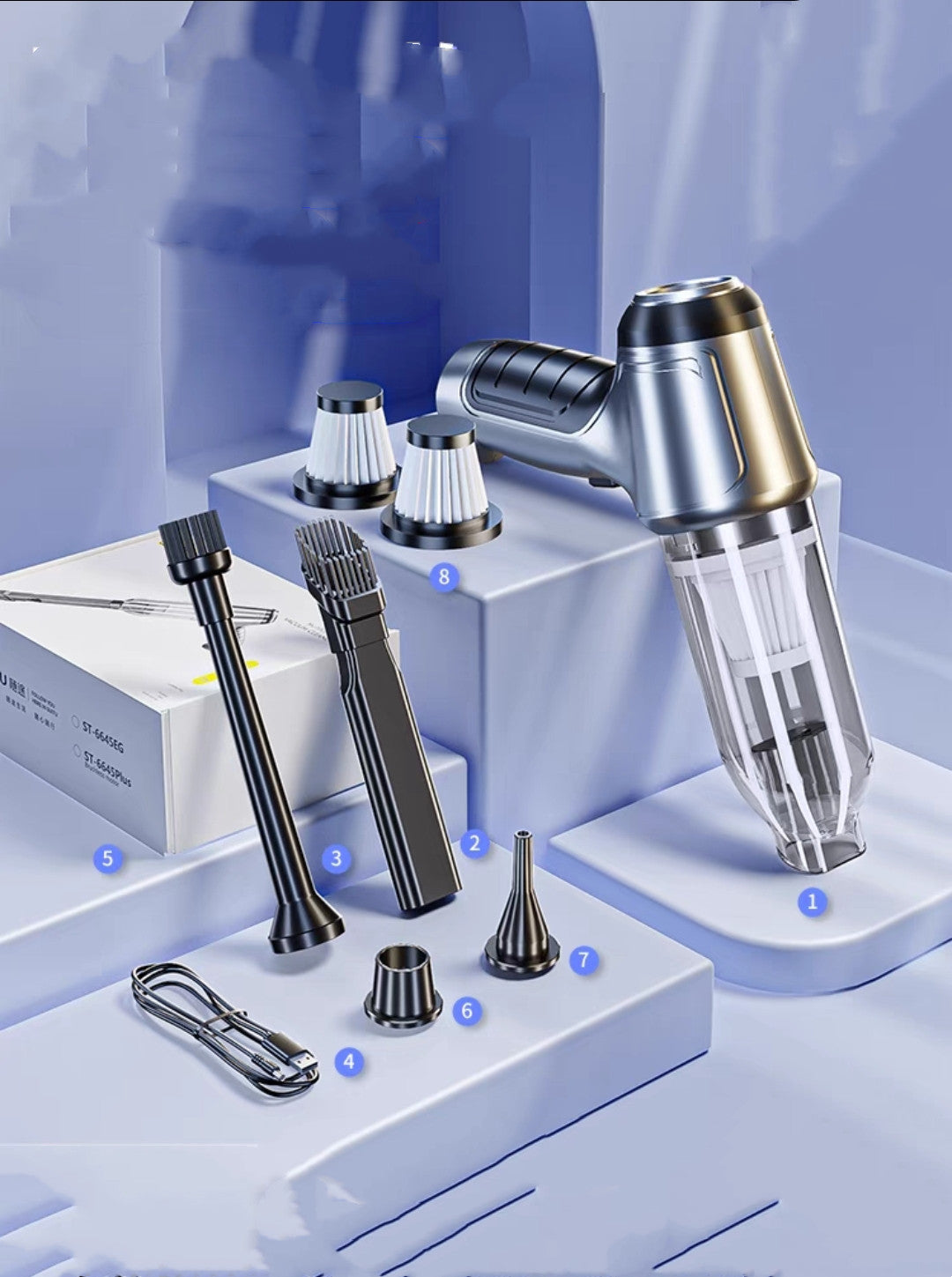 Auto Clean Pro / Brushless Motor Vehicle Vacuum Cleaner